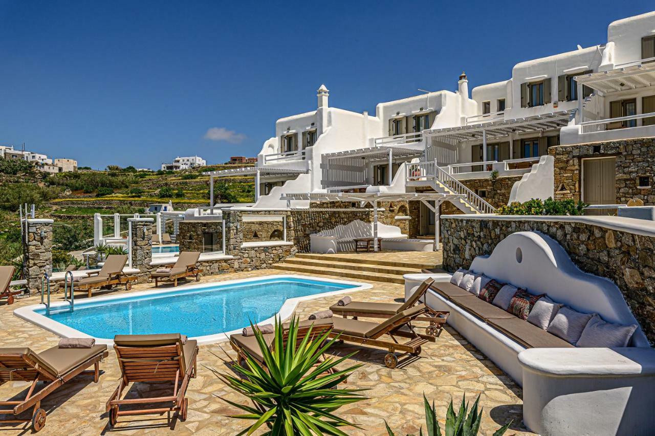 9 Muses Villas Mykonos Ornos (Mykonos) Exterior foto
